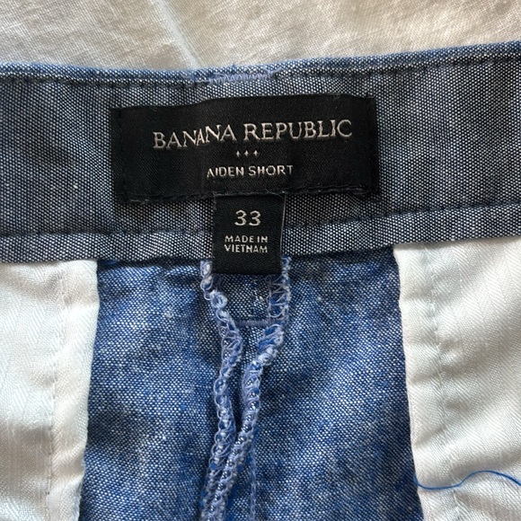 Men’s Banana Republic Aiden Short, 33 W - Linen! - Picture 2 of 4